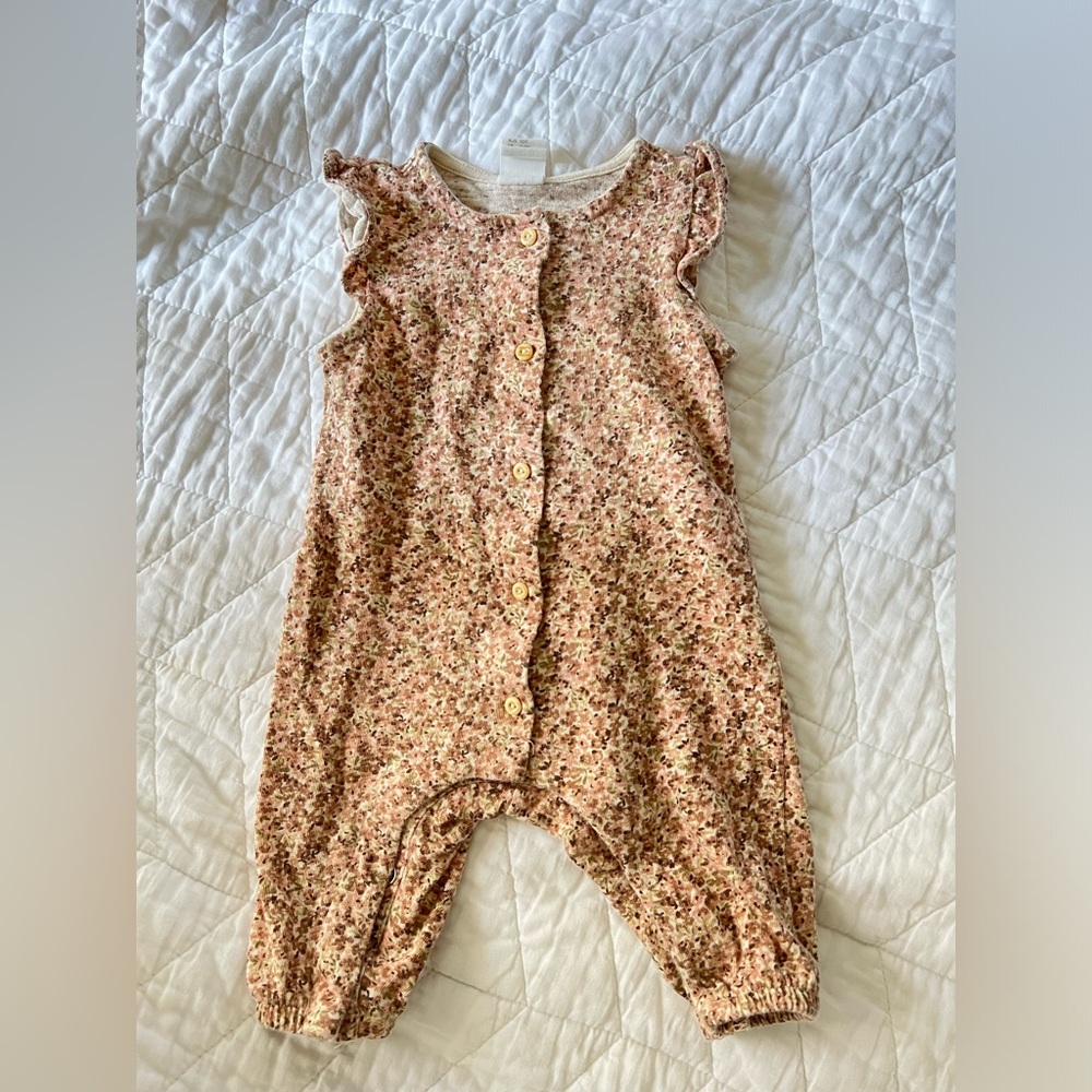 H&M floral print romper